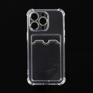 2021 New iPhone 13 Pro Fine Holes Card Case for Apple 13 Pro Drop-resistant Protective Cover