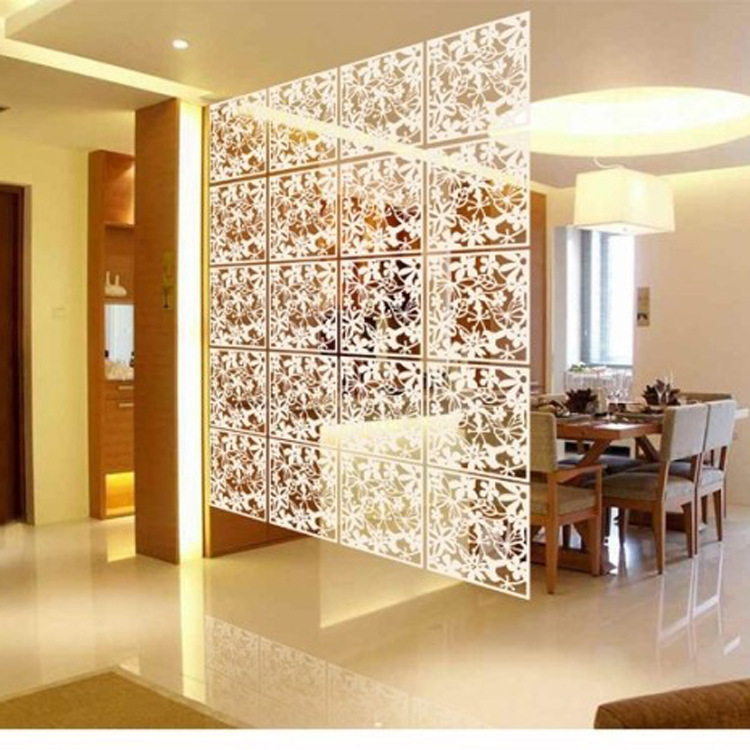 Living room simple hanging screen partition fashion hollow hanging screen decoration hotel office screen hallway door