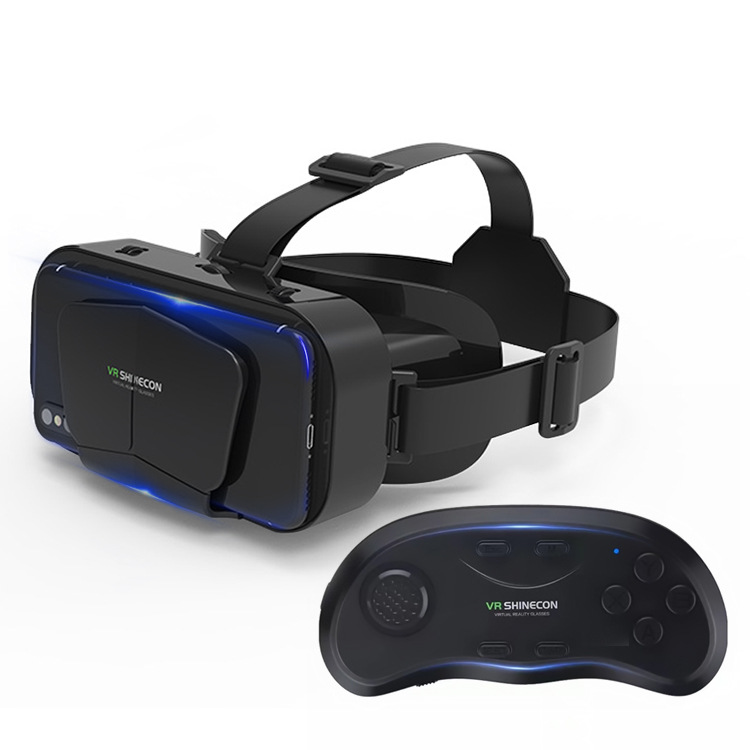 Magic lens head-mounted 3D virtual reality mobile phone vr glasses remote control wireless Bluetooth vr gamepad