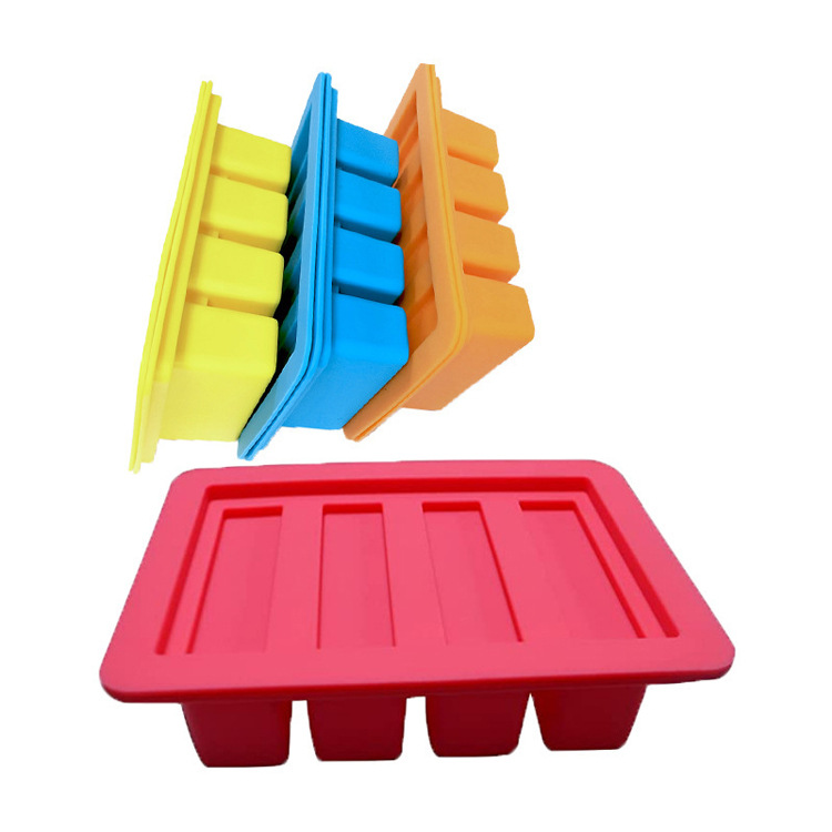 Silicone butter mold food grade silicone box factory direct Amazon explosion butter mold paste mold silicone ice