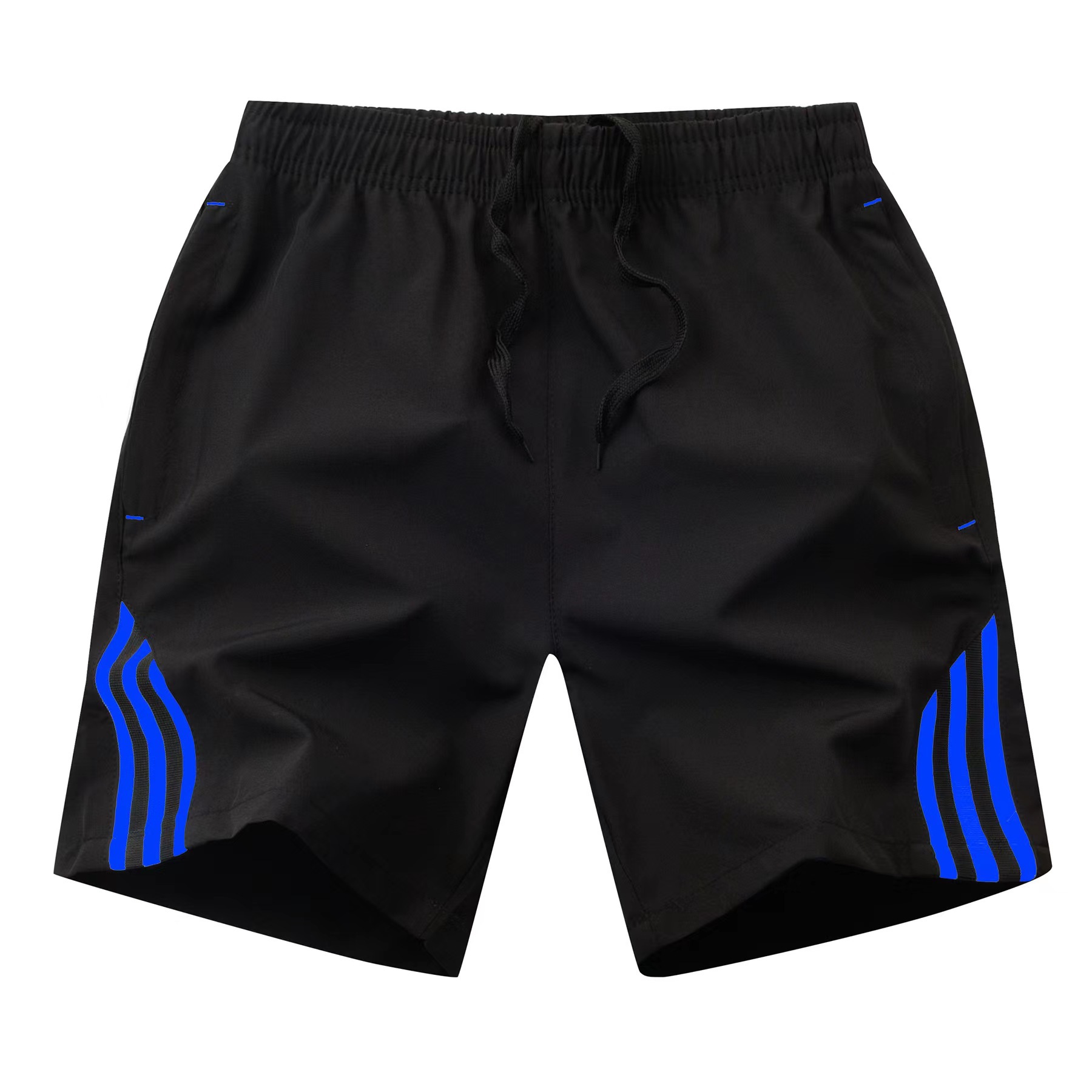 Summer Men's Shorts Quick-drying Five-point Casual Sports Pants for Outer Wear Trendy Loose Large Pants Fork Thin Large Size Shorts