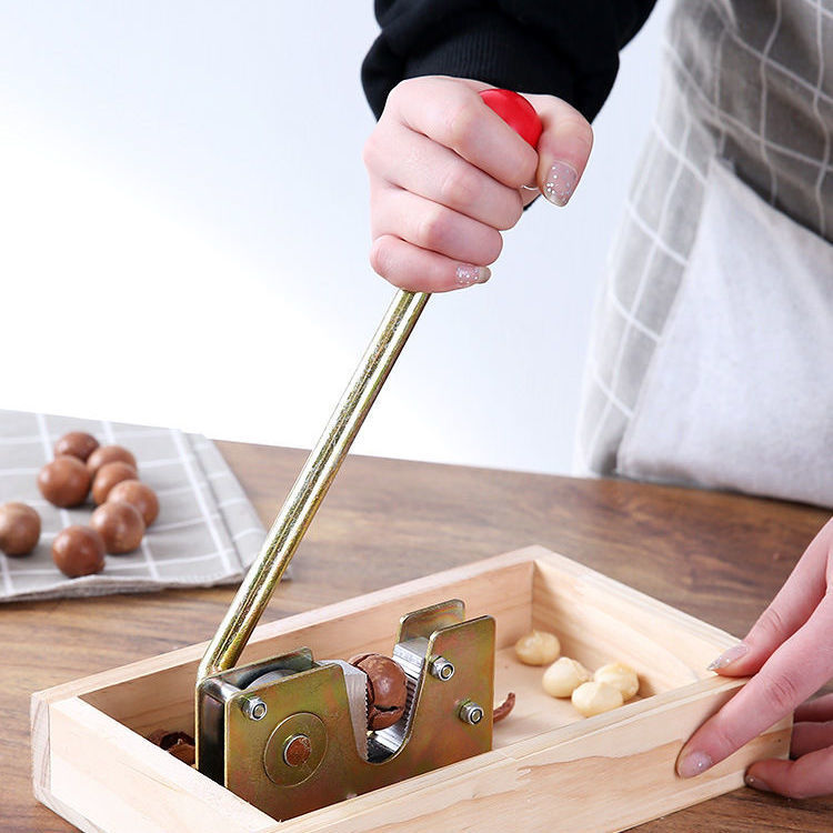 Open nut artifact walnut macadamia fruit opener opener shell opener clip fresh raw nut tool