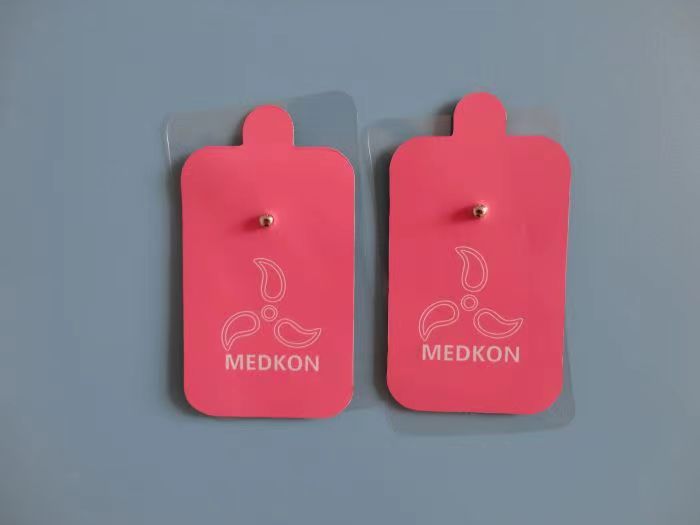 Wholesale Massage Instrument Electrode Patch Intermediate Frequency Massage Instrument Electrode Patch Digital meridian silicone film massage adhesive patch