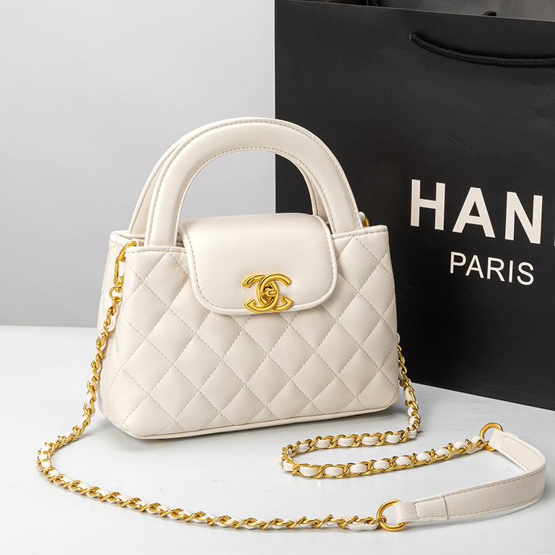 Chanel style handbag bag for women 2023 new fashion rhombus chain bag high-grade texture niche shoulder messenger bag