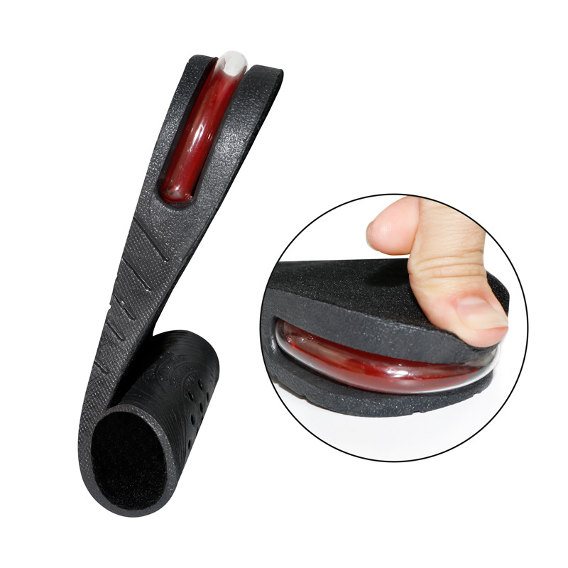 Amazon foreign trade PVC shock absorption heightening insole 4 layers detachable men's and women's full pad invisible inner heightening pad spot