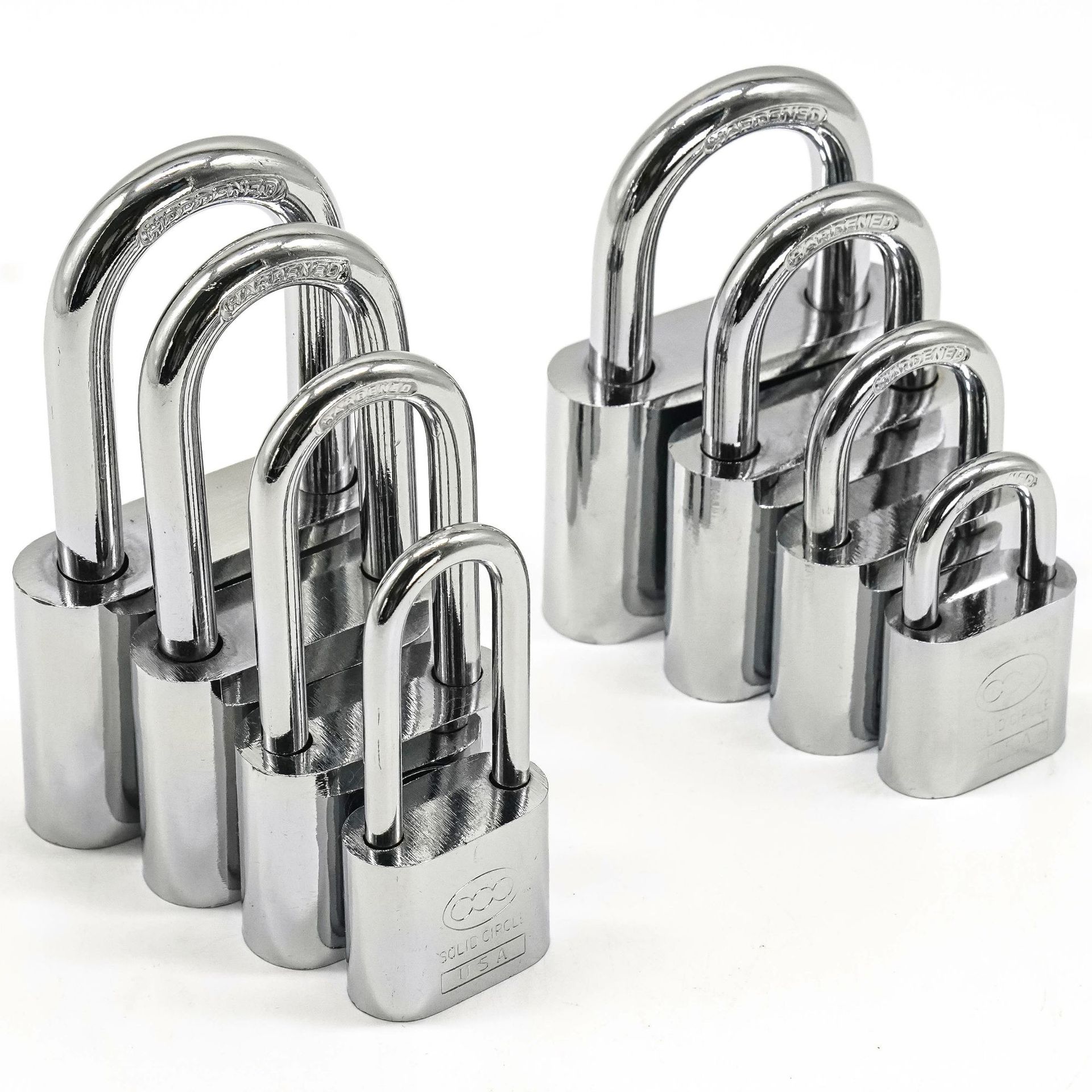 Wholesale imitation stainless steel padlock strength manufacturers single open padlock single open open padlock word cross padlock