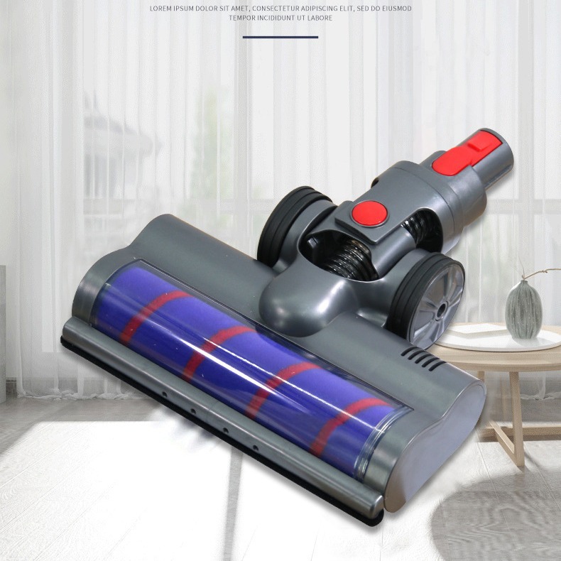 Suitable for Dyson vacuum cleaner V7V8V10V11V15 electric floor brush large wool soft velvet floor brush roller brush