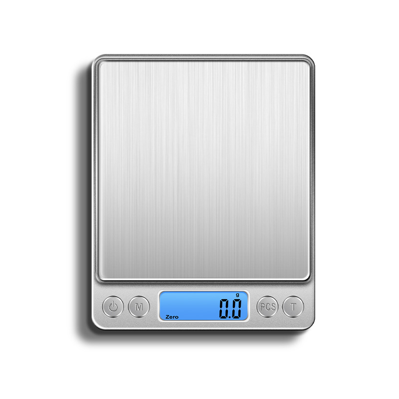 Cross-border kitchen scale small household weight scale baked food scale kitchen electronic scale wholesale stainless steel kitchen scale