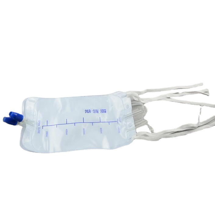 Silicone men's urine loss underwear auxiliary urine receiver for elderly patients male urine bag catheter drainage bag
