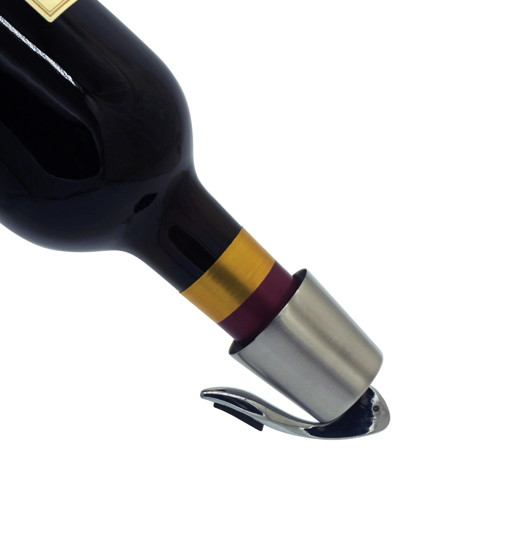 Factory Direct Supply Stainless Steel Wine Stopper Wine Stopper Fresh Wine Stopper Metal Stopper Wine Stopper