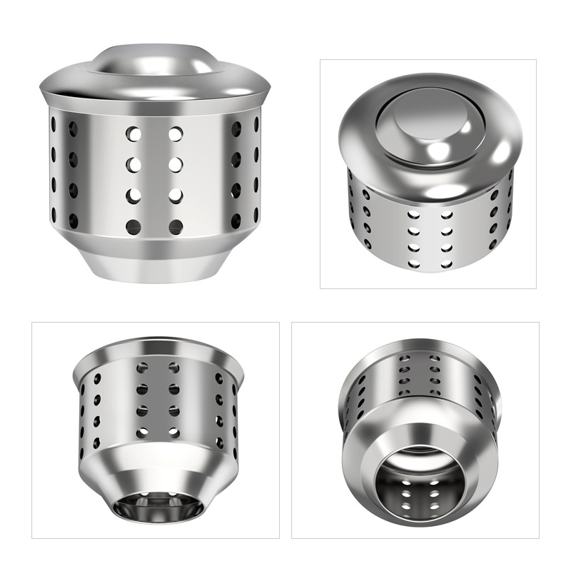304 anti-flutter cover universal coffee pot mocha pot universal splash-proof valve aluminum coffee pot universal splash-proof cover
