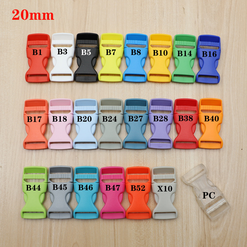 M034-20 Hualian buckle luggage accessories buckle plastic buckle pet buckle plastic backpack buckle buckle buckle 20mm