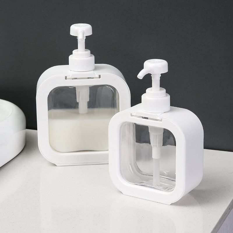 Shampoo shower gel sub-bottle pressing lotion laundry detergent hand sanitizer bottle high color value detergent empty bottle