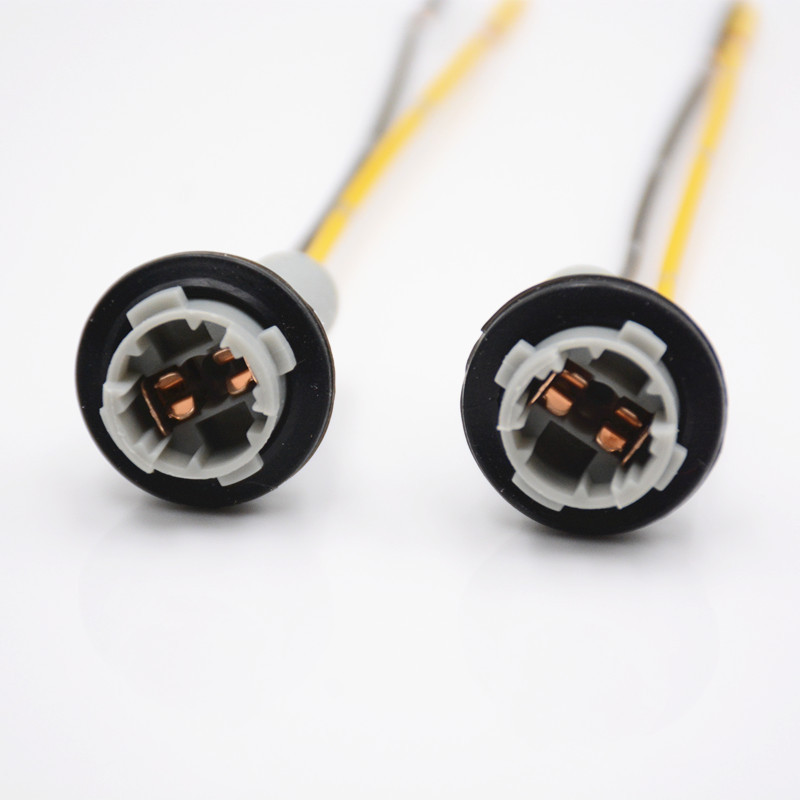 T10 socket car t13 t15 socket T13 glass bubble T15 socket car modification socket t10 socket