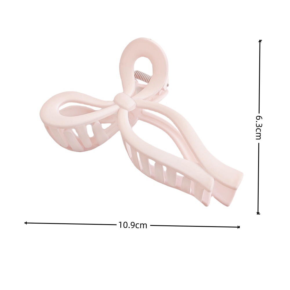 new large bow back shark clip simple updo clip hair accessories for women