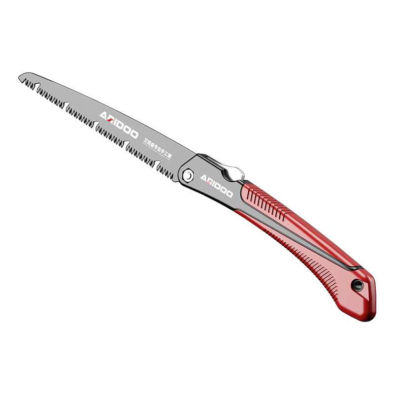 German hand saw household folding saw anti-rust hand saw alloy steel saw tree saw wet and dry wood board outdoor Woodworking