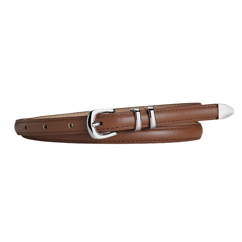 Ladies belt - High-level sense, for decoration, suitable for students and youths, thin jeans belt