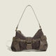 Retro distressed underarm bag American bag waste soil style 2023 autumn and winter New one-shoulder portable rivet French stick bag