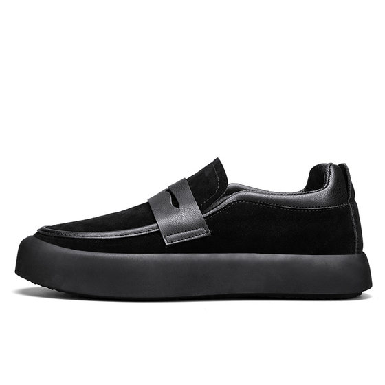 2025 spring new breathable men's bean shoes Korean fashion casual shoes young men's shoes trend single shoes