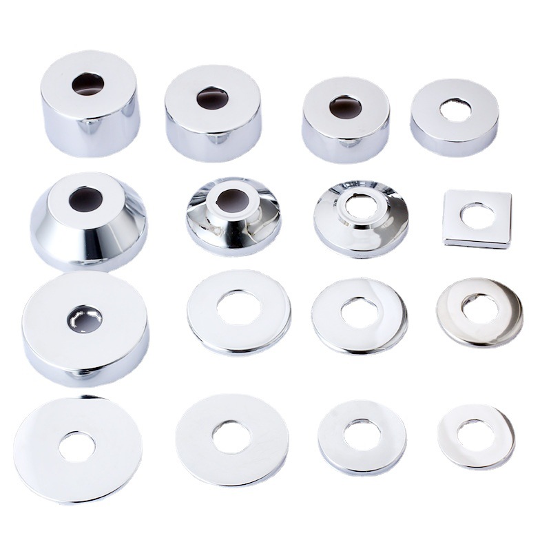 Angle valve stainless steel decorative cover shower faucet 4 points 6 points faucet accessories triangle valve stainless steel cover
