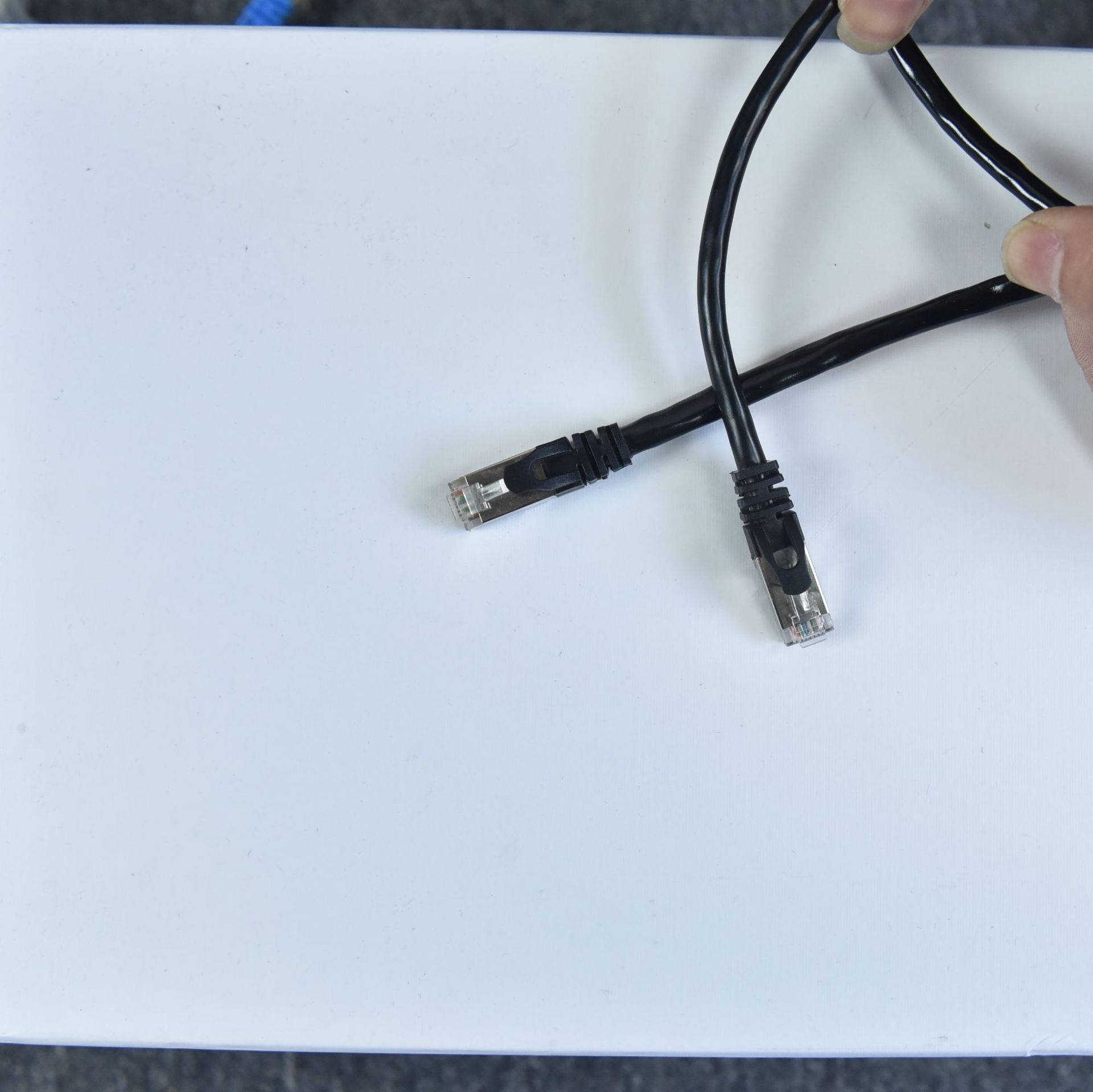 RJ45 Super Class 6 Finished Jumper Household cat6e Network Line Network Router Computer Equipment Connection Line 1 m