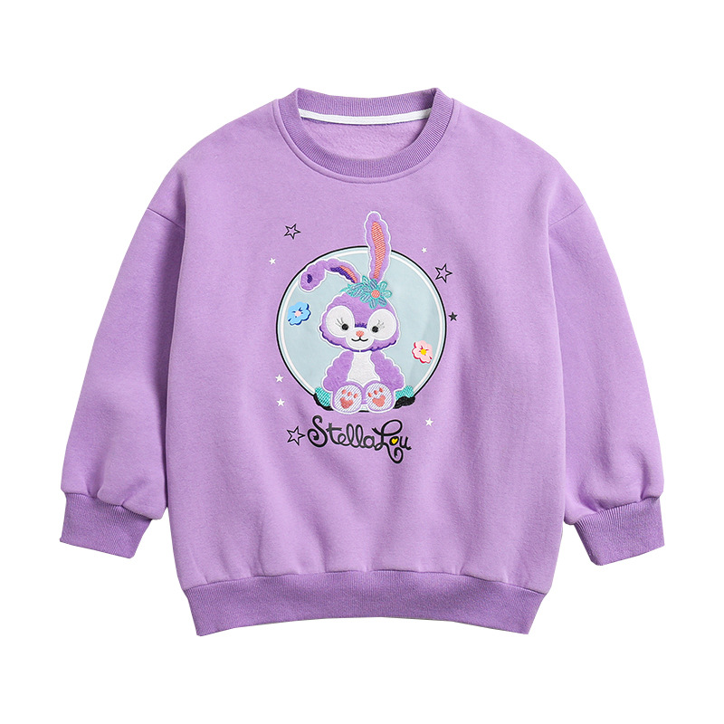 Clearance does not return does not change the big children's Korean version of plus velvet padded vests girls fleece long sleeve jacket a generation of hair