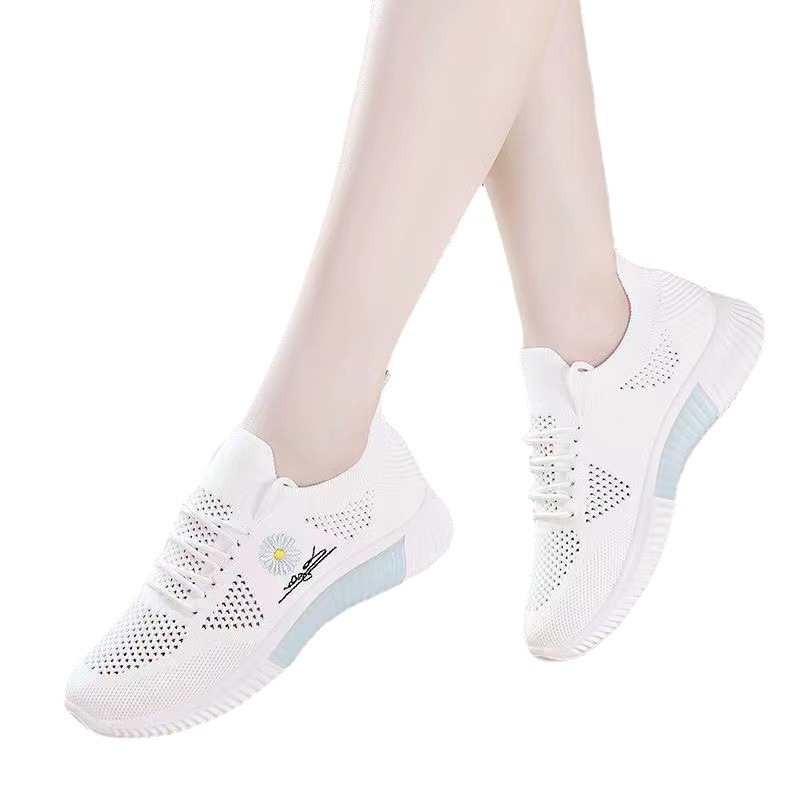 2023 New Spring Summer Versatile Women's Sports Shoes Casual Running Mesh Shoes Student Women's Leisure Sneakers