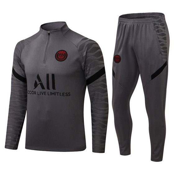 Chelsea Inter Atletico Madrid training uniform football uniform long sleeve main suit half zipper Jersey wholesale a generation of hair