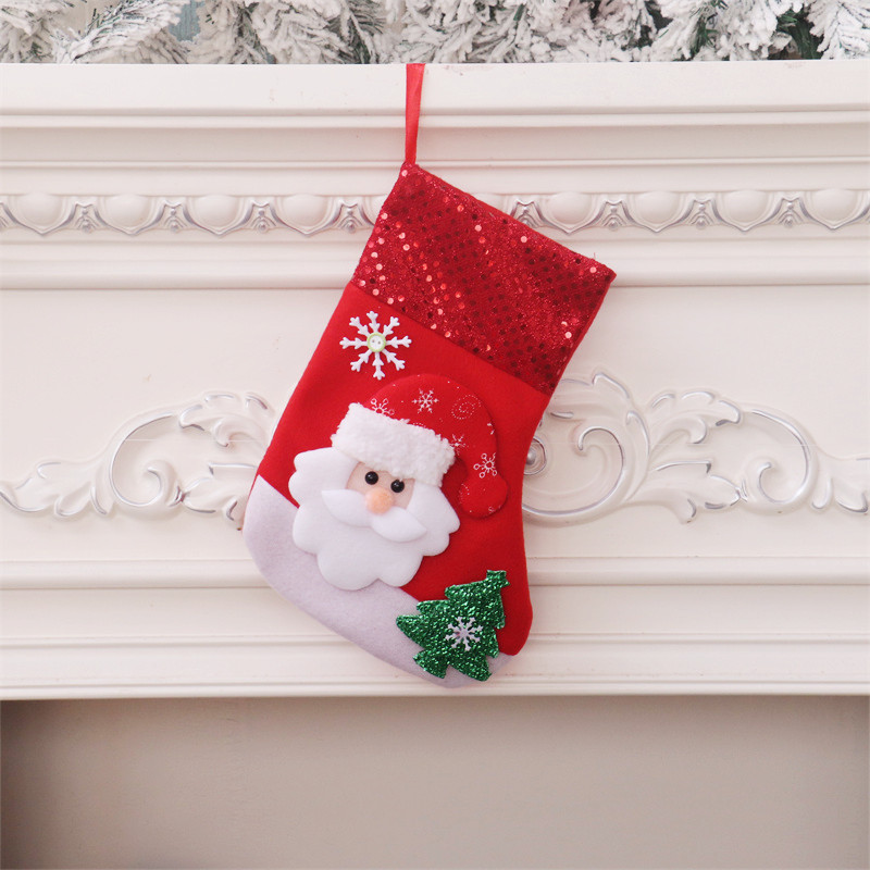 Old Man Christmas Stocking Stereo Christmas Stocking Christmas Stocking Christmas Gift Bag Christmas Decoration Christmas Stocking Decoration