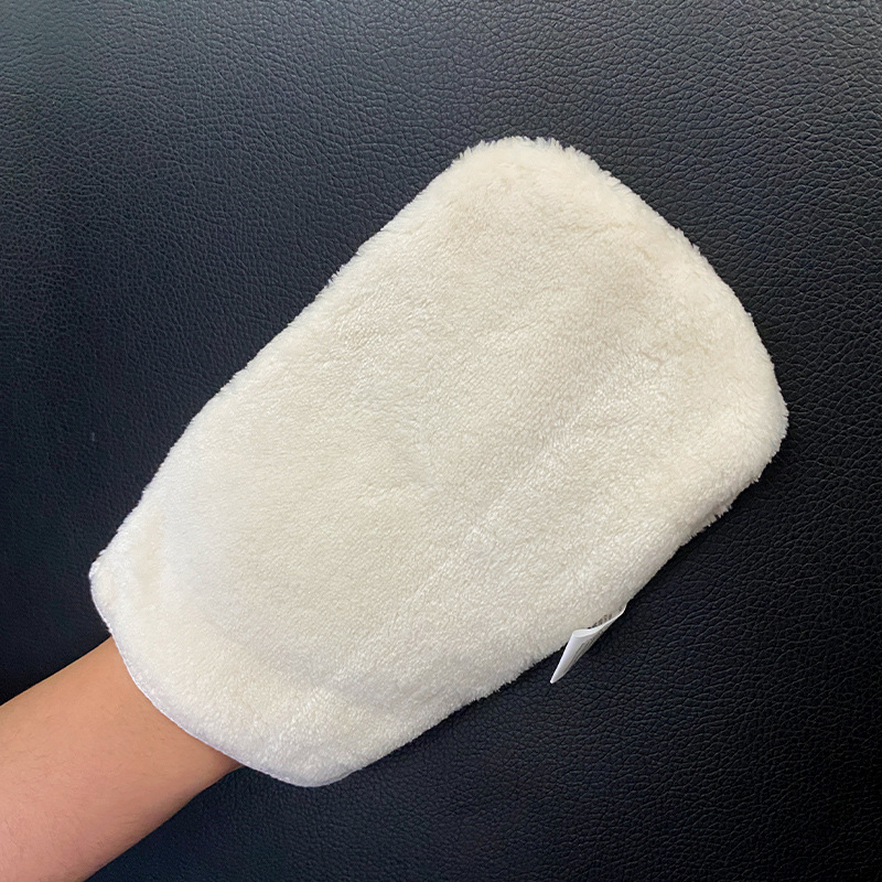 Huangyu multi-functional polishing cloth shoe polishing gloves leather shoes cloth leather bag leather clothing leather cleaning maintenance decontamination polishing