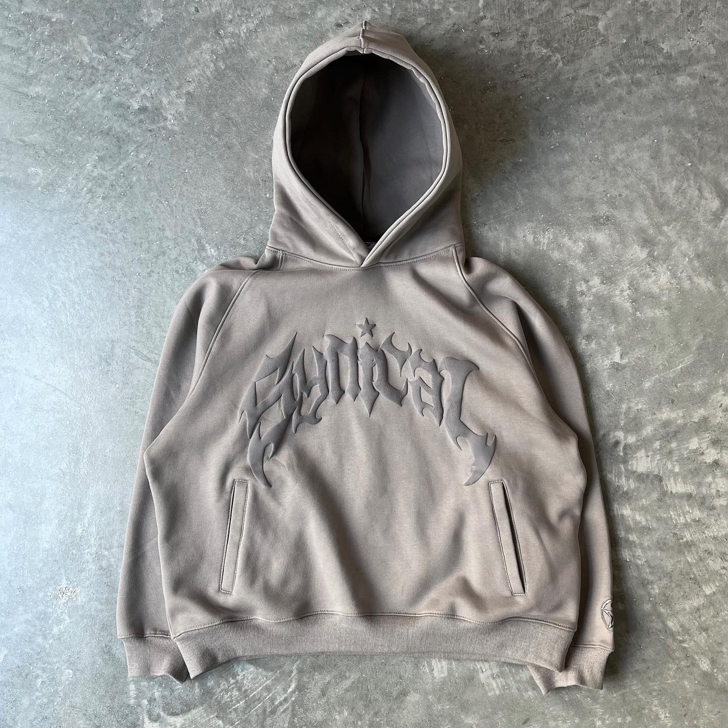 2024 New American Style Retro Zipper Sweater Gothic Letter Star Printed Hoodie Trendy Men's Casual Jacket