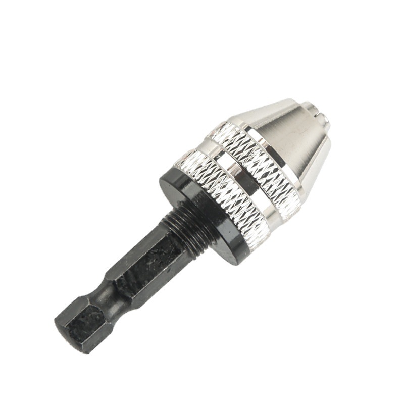 0.3-8 electric grinding Chuck electric grinding accessories multi-specification Chuck Long and short tail hexagonal handle clamp three-jaw drill clamp tool