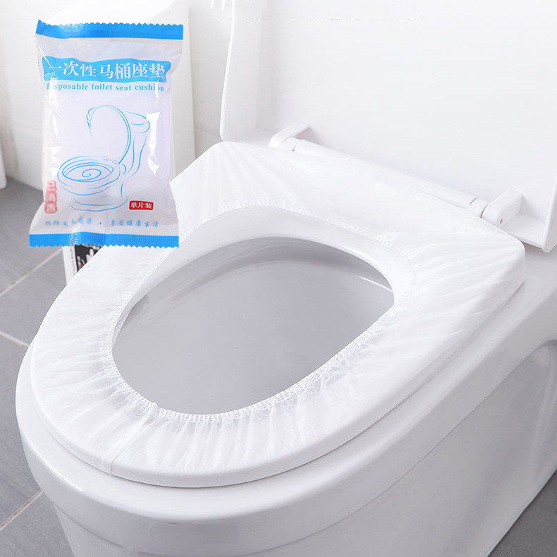 Disposable Toilet Mat Wholesale Hotel Homestay Non-woven Toilet Cover Portable Pregnant Women Disposable Toilet Mat