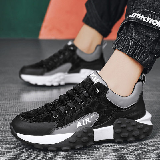 Foreign trade men's shoes spring new sneaker men's fashion classic trend all-match casual shoes thick-soled cross-border men's shoes