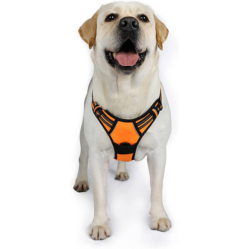 Wholesale snap-on pet chest strap medium and large dog vest traction rope reflective adjustable dog chest strap