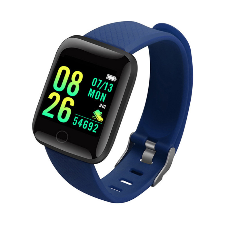 116Plus color screen smart bracelet information Bluetooth sports bracelet heart rate blood pressure electronic monitoring sleep D13