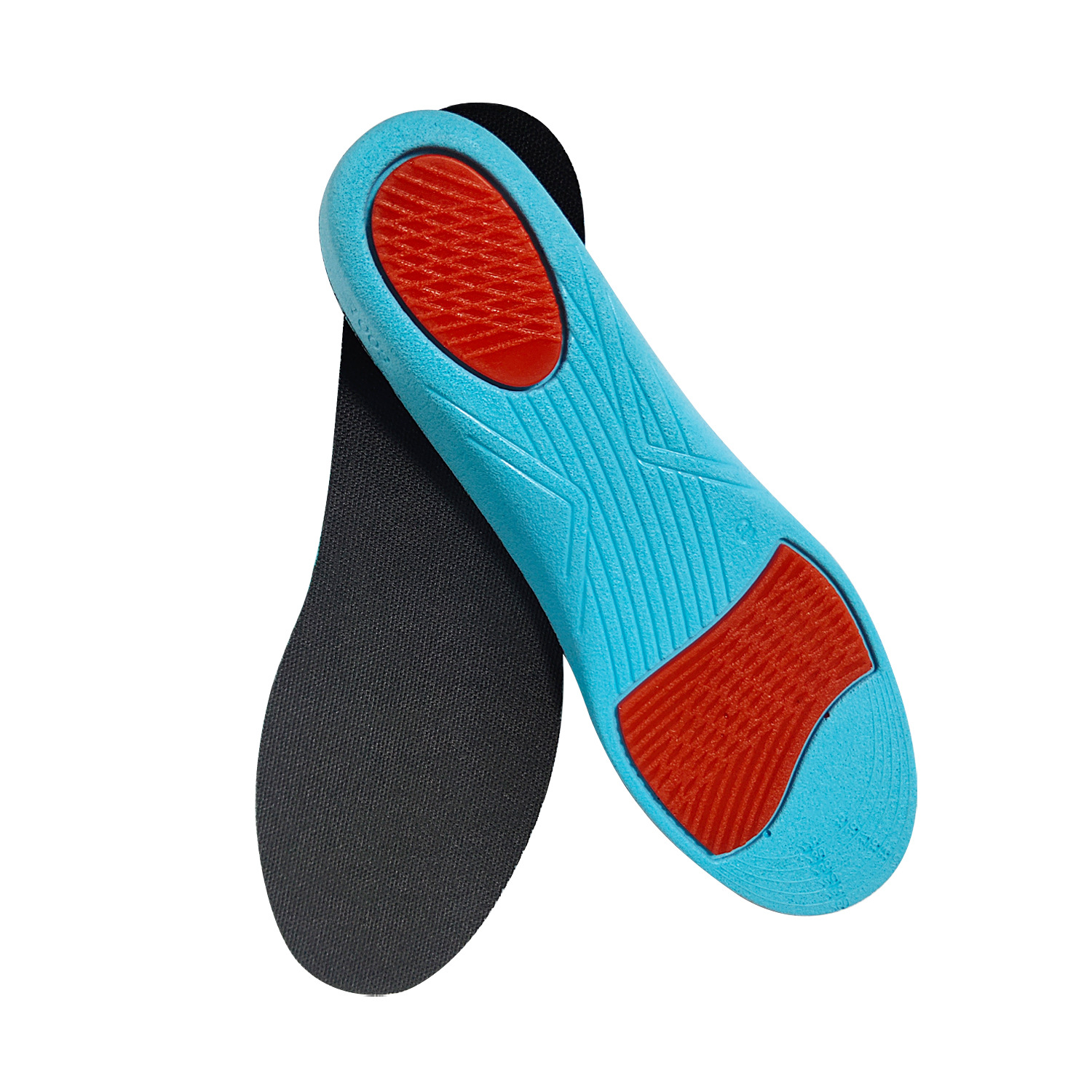 Comfortable breathable sweat-absorbent heightening insole pu cushioning sports and leisure inner heightening pad source manufacturers spot wholesale