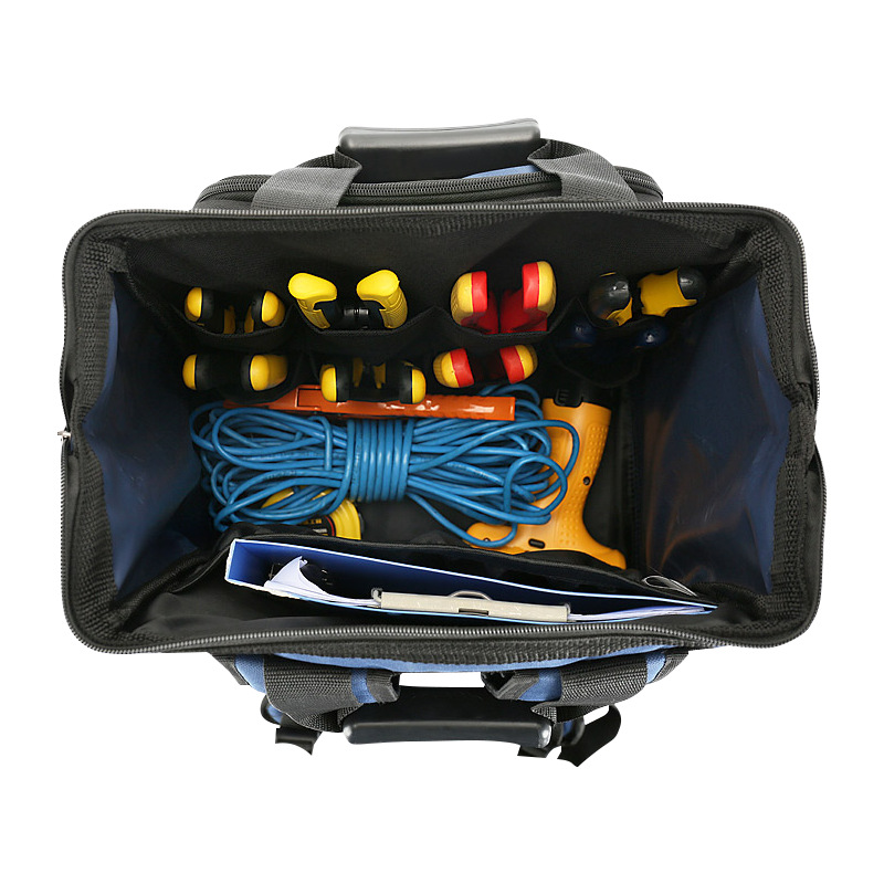 Multifunctional Backpack Tool Oxford Cloth Waterproof Backpack Home Appliance Repair Backpack Toolkit Strength Manufacturers