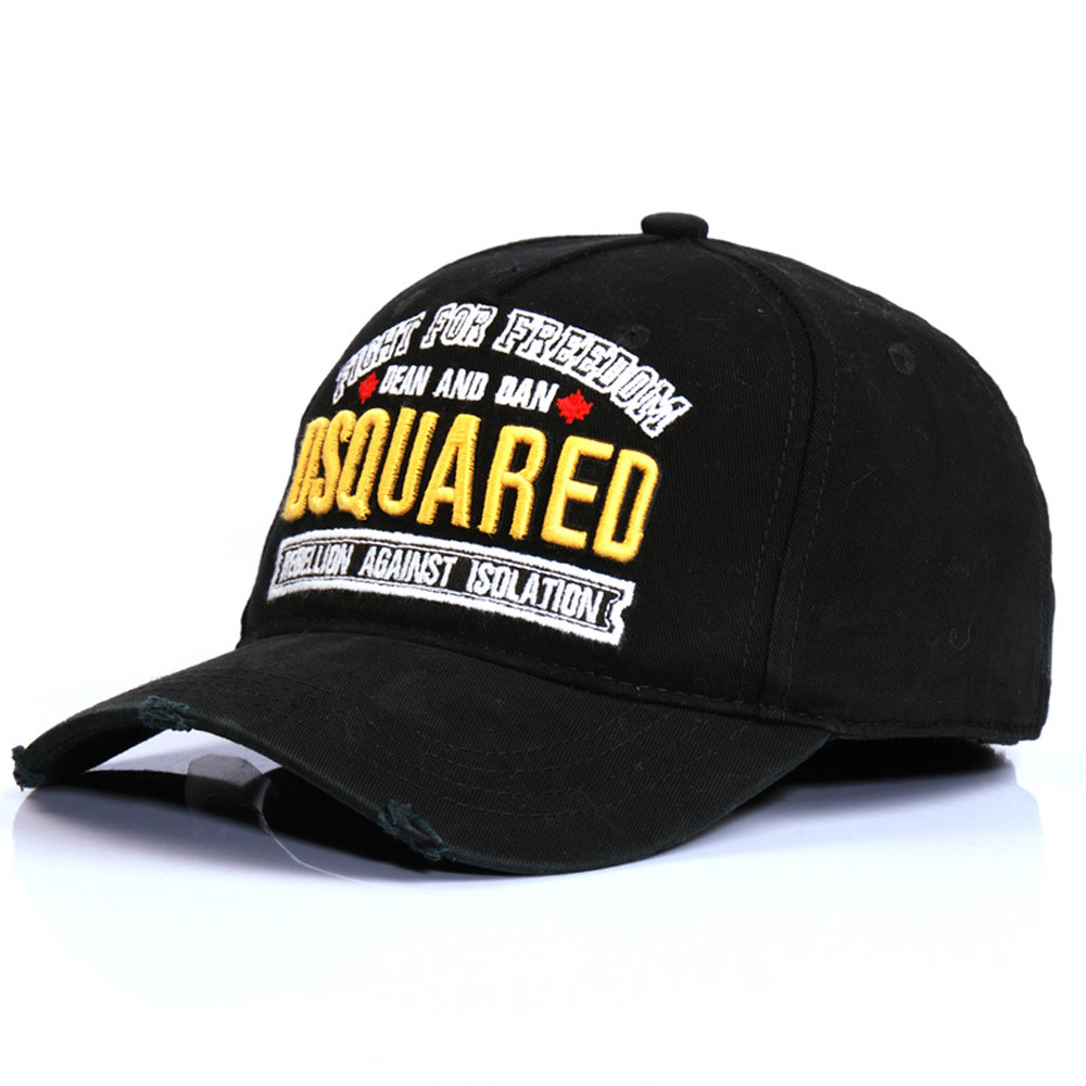 Spring and summer trend DSQ2 hat men and women embroidery letters European and American fashion brand baseball cap cross-border supply generation