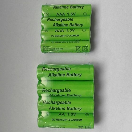 AA5 AAA7 rechargeable alkaline battery LR03 No. 7 LR6 No. 5 1.5V electric toy rechargeable battery