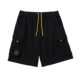 2022 spring and summer New D @ EW embroidered smiling face casual tooling shorts for men and women with a wholesale generation of hair