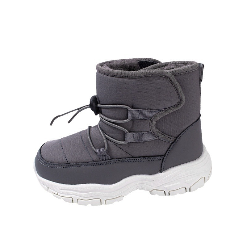 Winter new short tube warm children's snow boots casual fleece-lined boys and girls cold sticky cotton boots cross-border wholesale