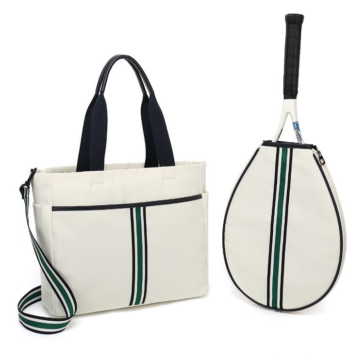 Cross-border special for new Korean tennis bag shoulder slung badminton bag professional tennis racket bag in stock wholesale