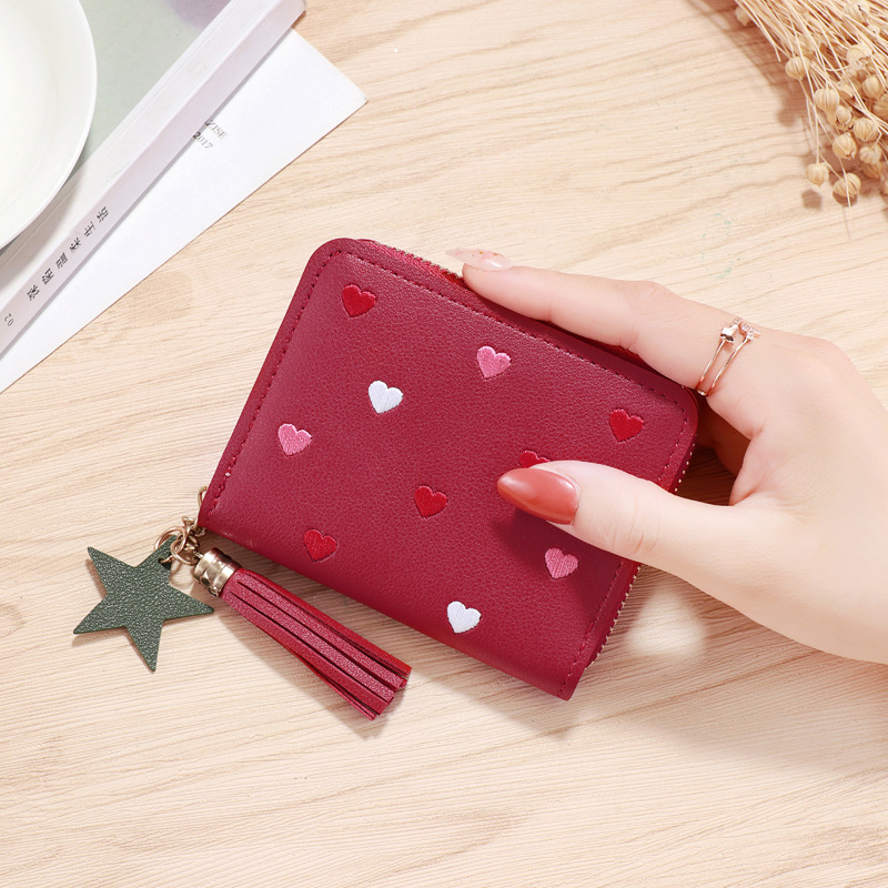 New Style Simple Women's Wallet Short All-match Zipper Wallet Multifunctional Wallet Coin Purse