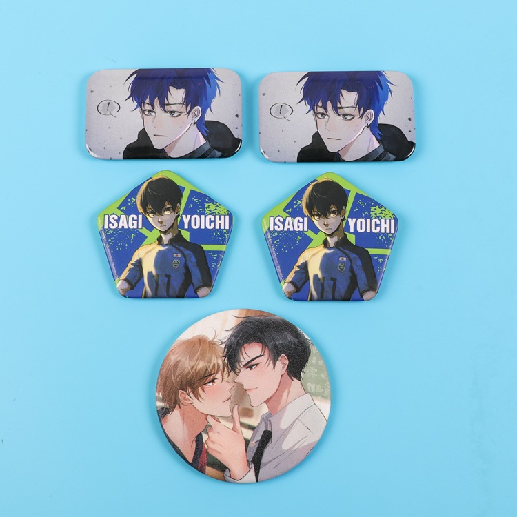 Tinplate badge fashion creative gift badge factory wholesale personalized pin badge