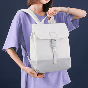2021 New Arrival Small Backpack Korean Style Girls' Fashionable One-Shoulder Bag for College Students Trendy Brand Backpack Computer Bag Casual Schoolbag