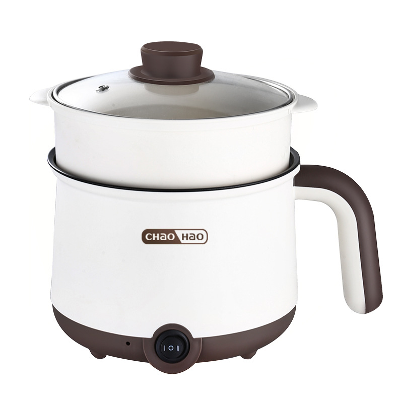 Multi-functional electric hot pot small electric pot non-stick pot student pot dormitory artifact mini rice cooker integrated pot electric cooker
