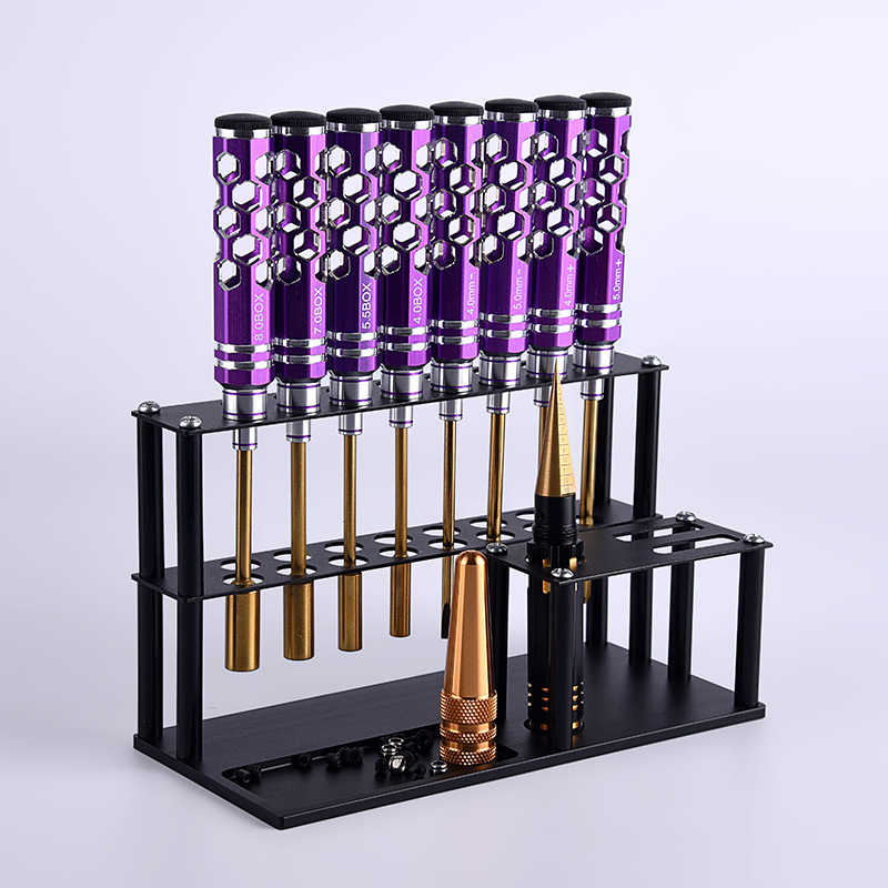 Model aircraft model tool storage rack screwdriver tool rack vehicle model ship model tool rack
