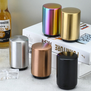 Daoqi 304 Stainless Steel Bottle Opener Creative Press Beer Opener Commercial Bar Automatic Bottle Opener