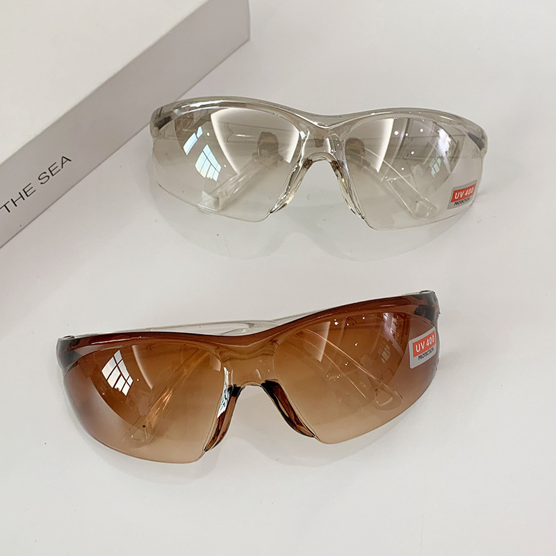 Protective Glasses Labor Protection Glasses Shock-proof Dust-proof Sand-proof Wind-proof Glasses Goggles Sunriding Windshield Glasses